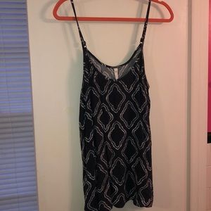 Long Grey/Black Tank